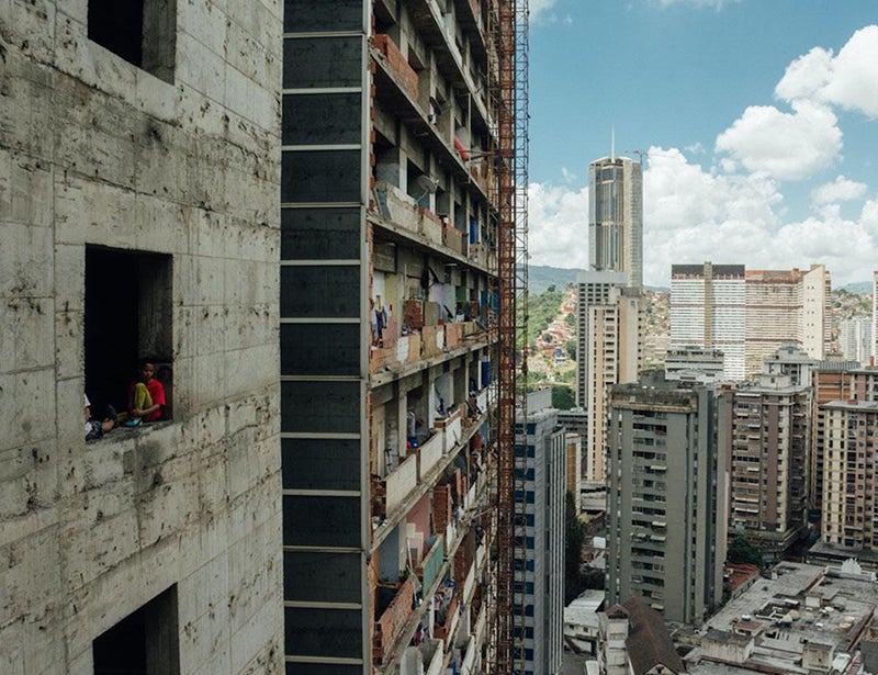 Torre David in Caracas, Venezuela