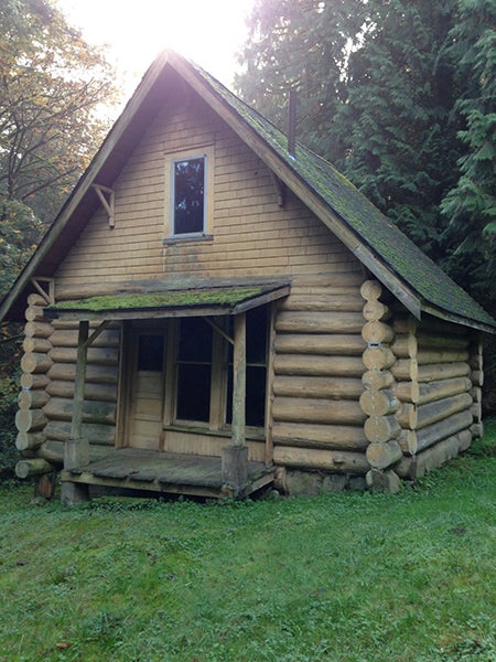 first cabin John Arnold constructed