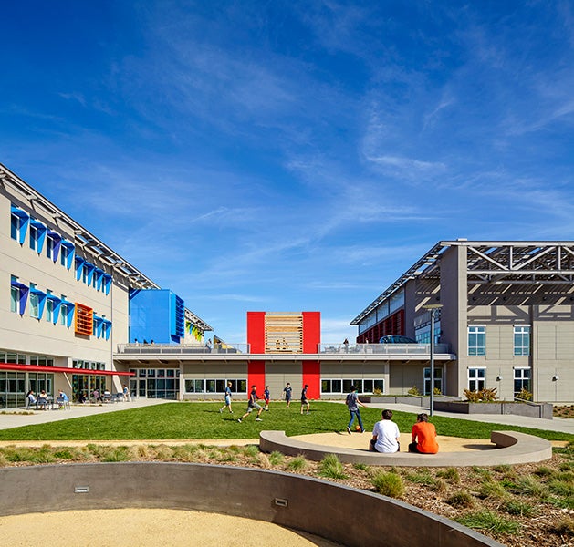 Nueva School at Bay Meadows, in San Mateo, California