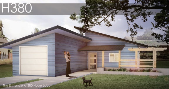 rendering of house on Hope Loop