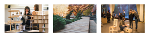 Photos of projects from architecture, landscape architecture, and interior architecture.