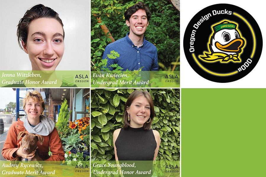 Four ASLA winners