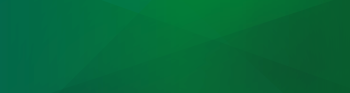 Green background with three or four triangles overlayed to create a textured look.