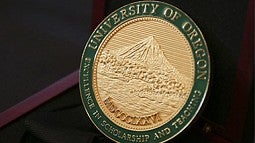 photo of an award