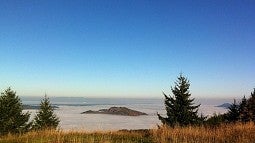 View from Mount Pisgah in Oregon