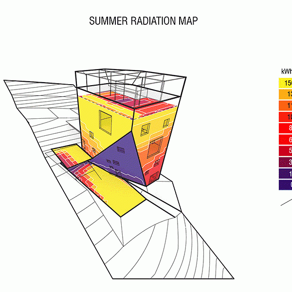 seasonal radiation map