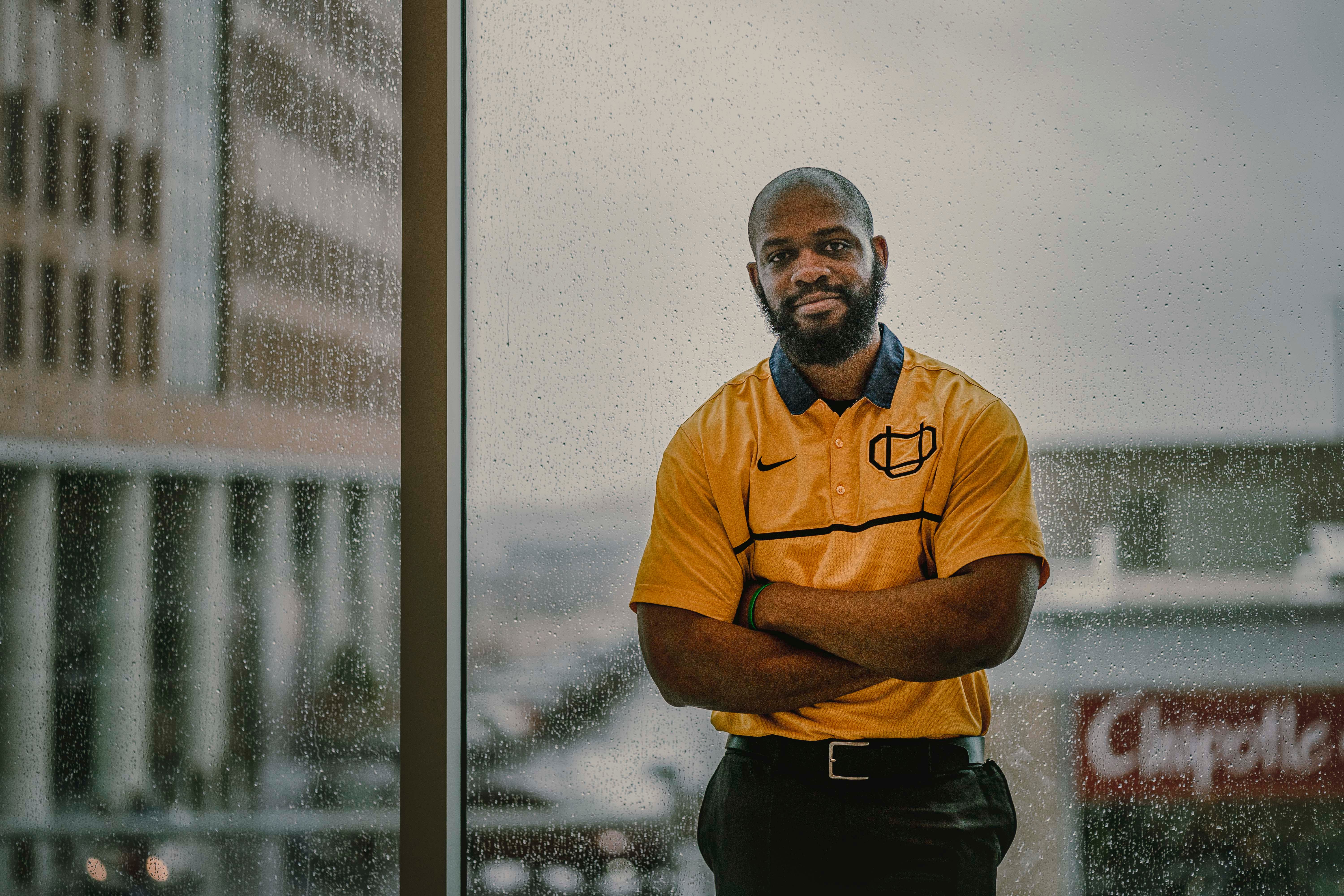 Portrait of Joel Mbala-Nkanga