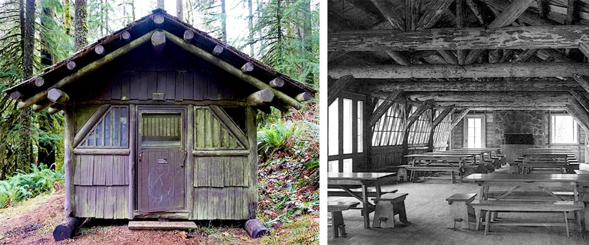 Cabins at Silver Falls State Park 