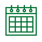 Green Calendar Icon
