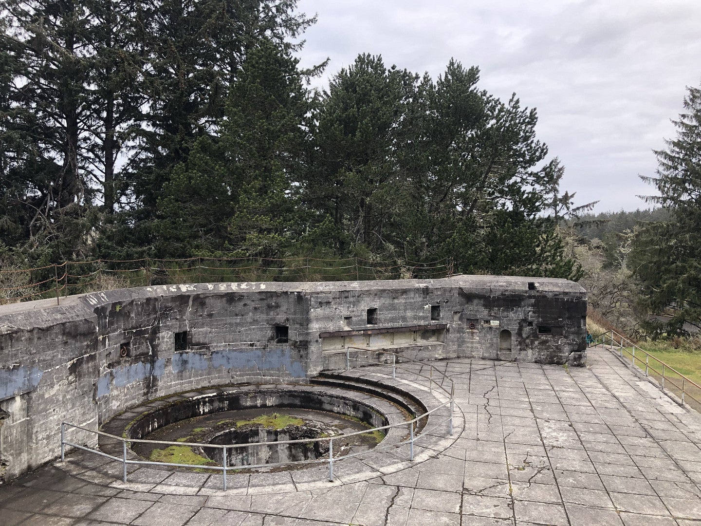 Exterior of Ft Stevens