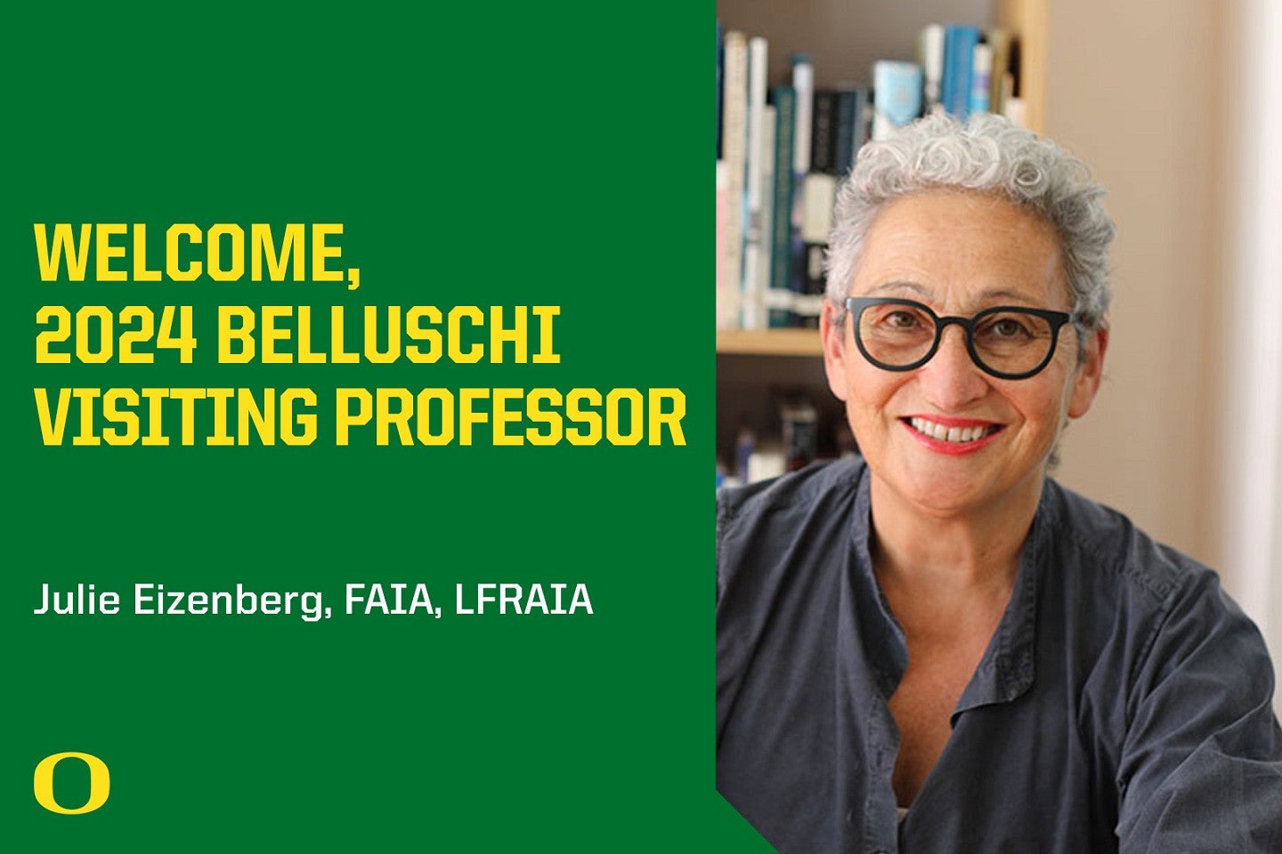 Photograph of Belluschi Visiting Professor, Julie Eizenberg.