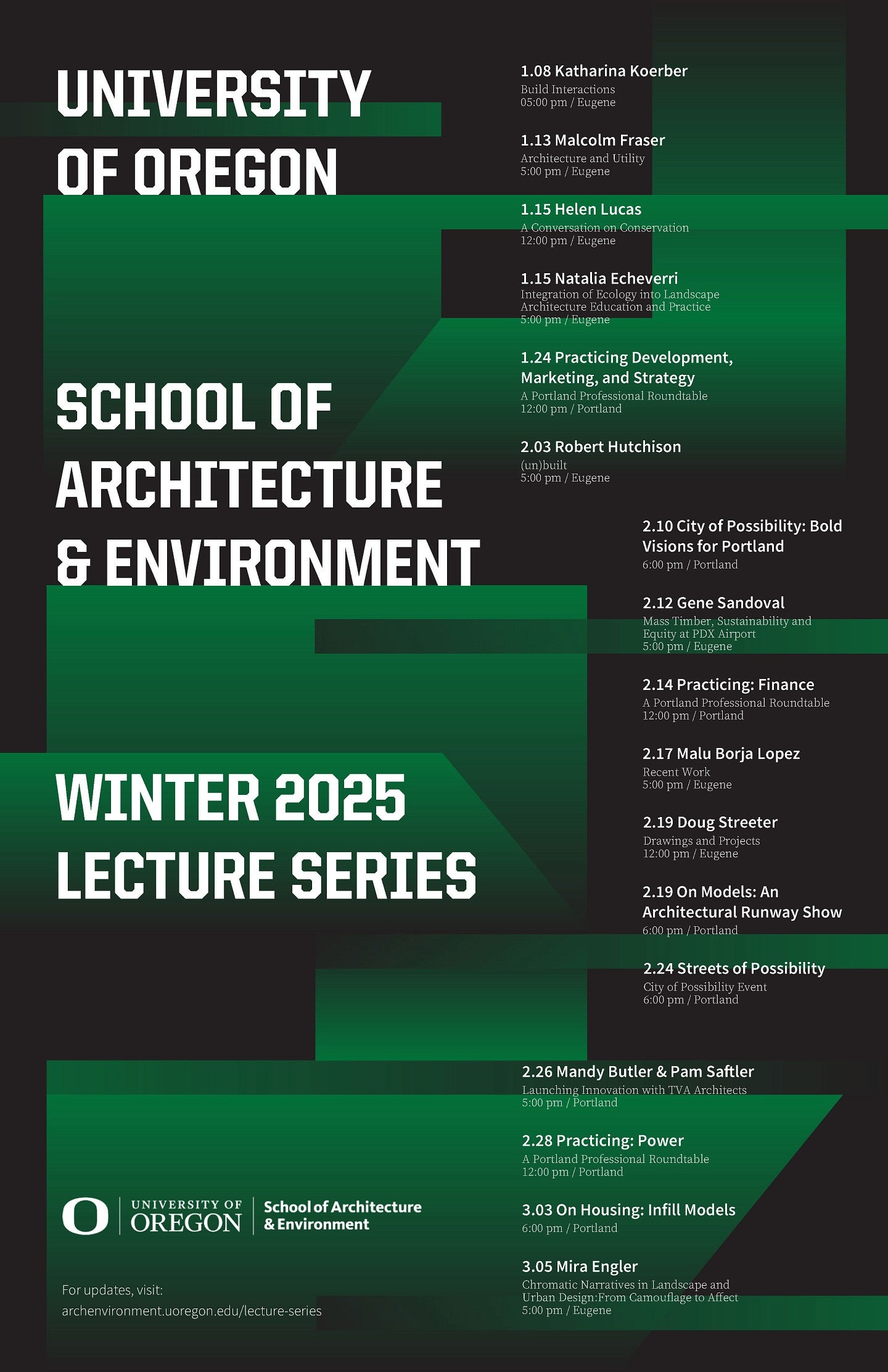 SAE Winter Term Lecture Series