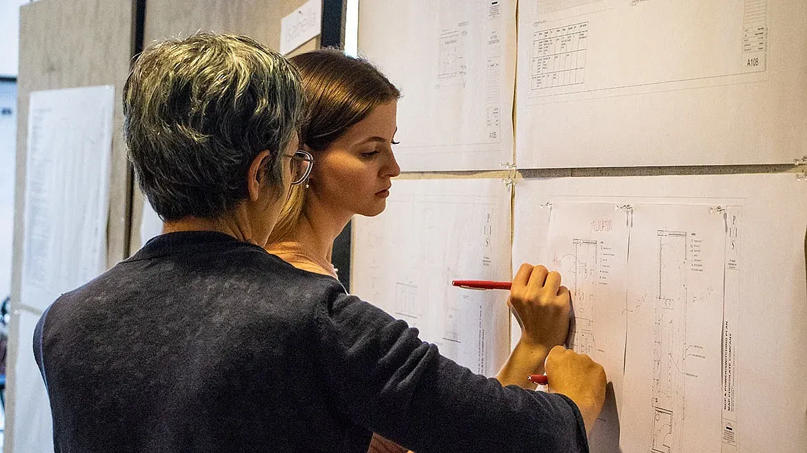 Instructor and student review