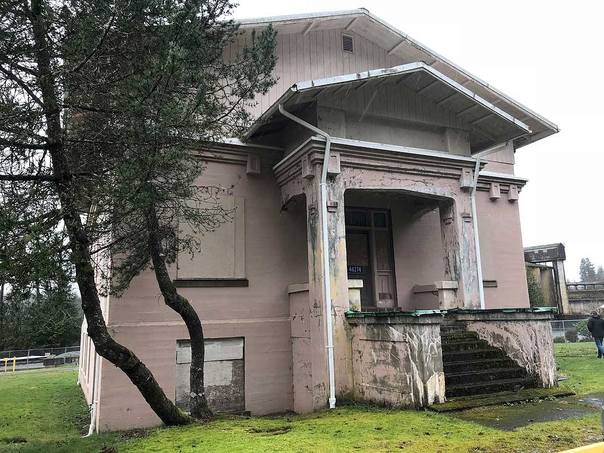 historic building in Concrete, WA