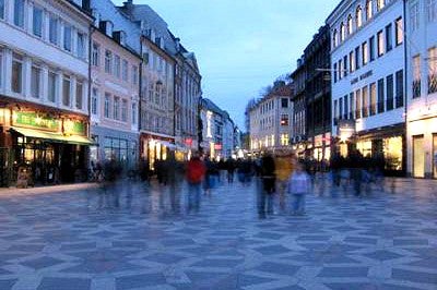 street with buildings in Denmark