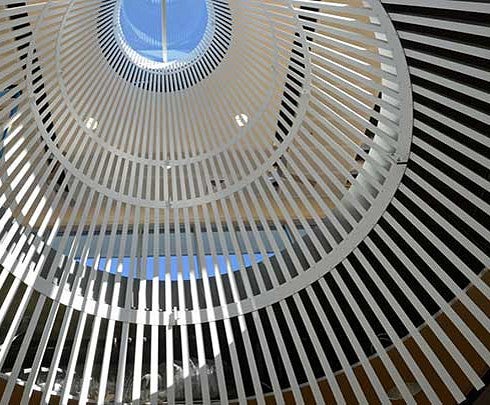 ceiling with skylight