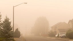 Wildfire Smoke News Header. 